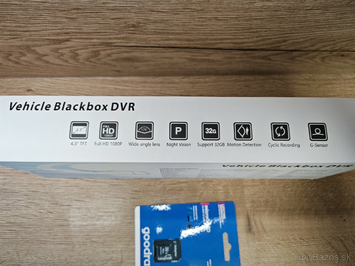 Nove spätné zrkadlo so zabudovanou kamerou a zadnou kamerou - 4