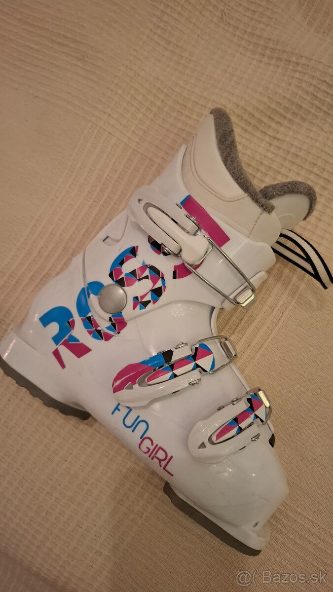 Predám set lyže Rossignol 108cm+ lyžiarky R - 4