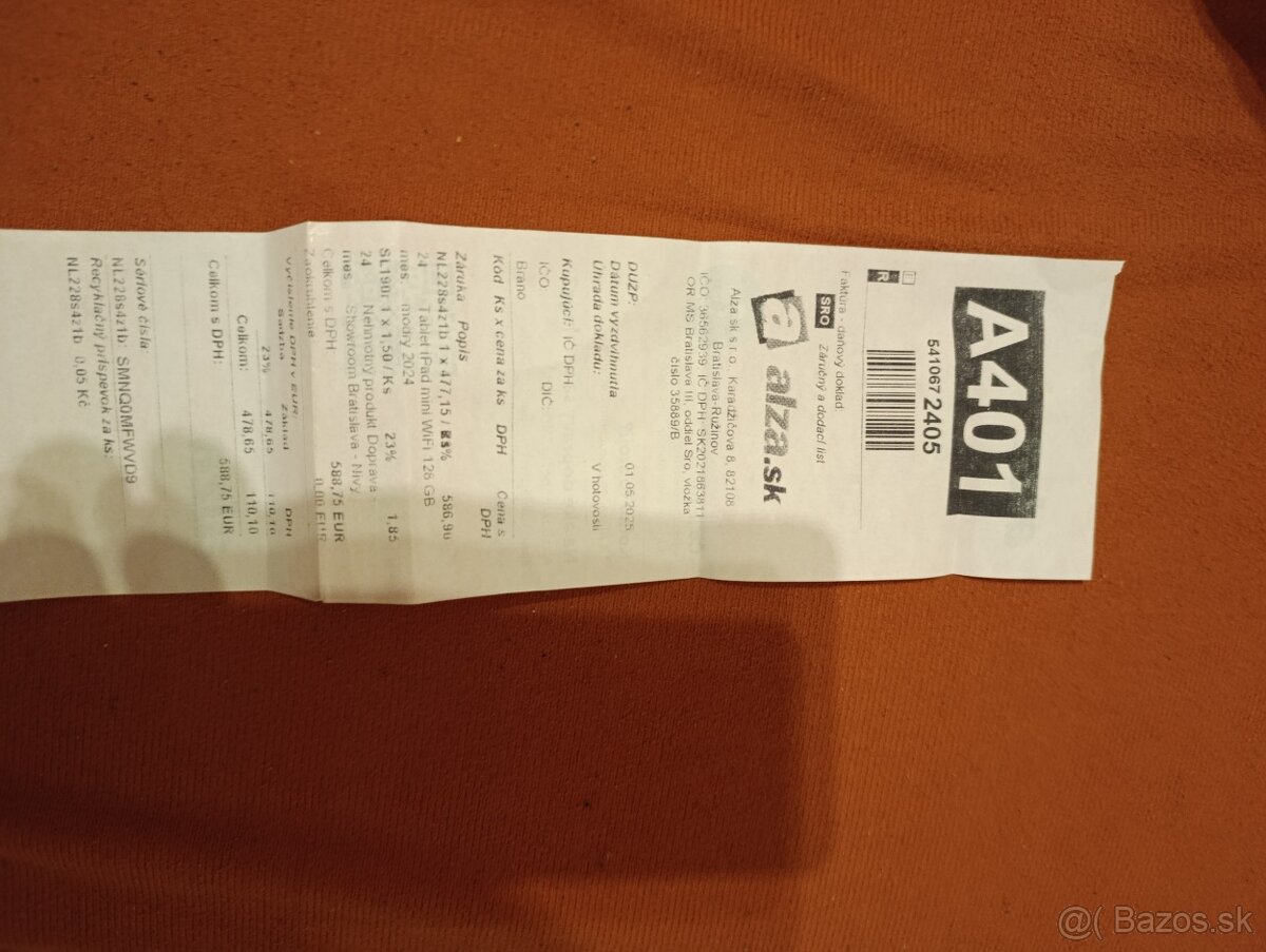 Predám Ipad mini a17 pro wifi - 4