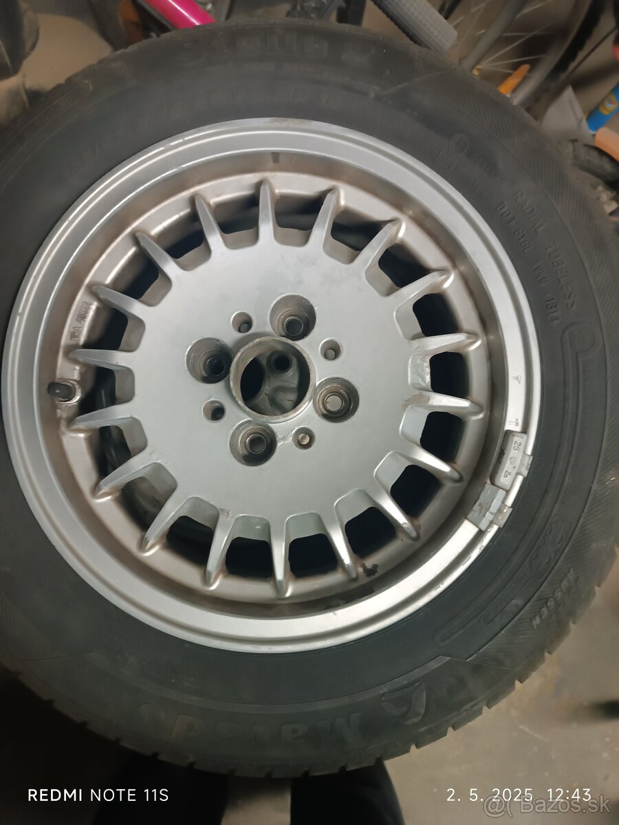 Hliníkové disky + pneumatiky - 4