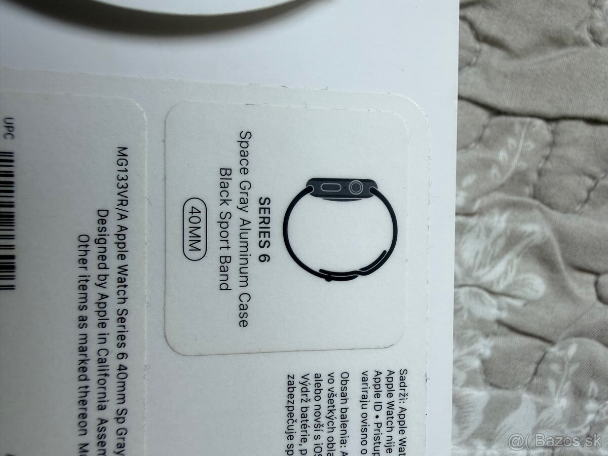 Apple watch series 6/space gray/40mm - 4
