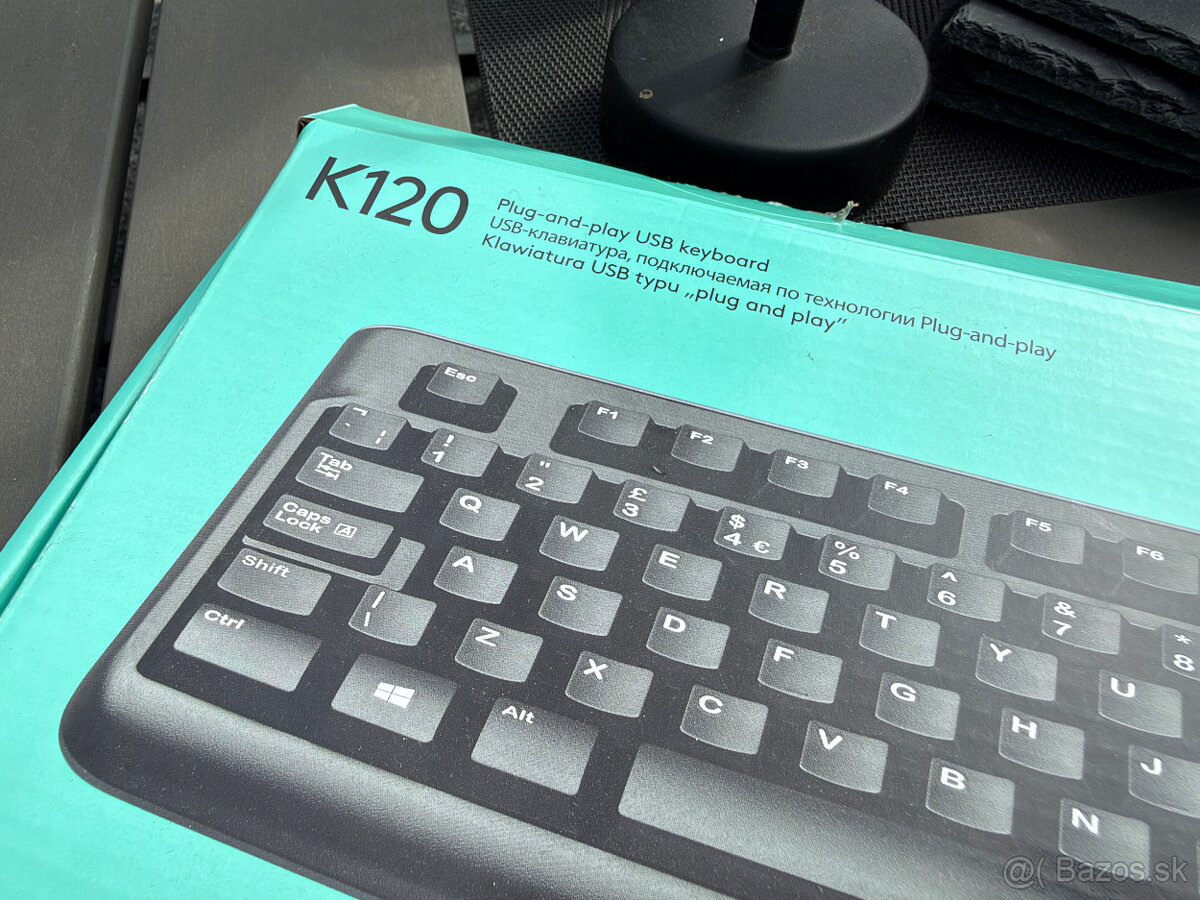 Nová klávesnica značky Logitech K 120 - 4