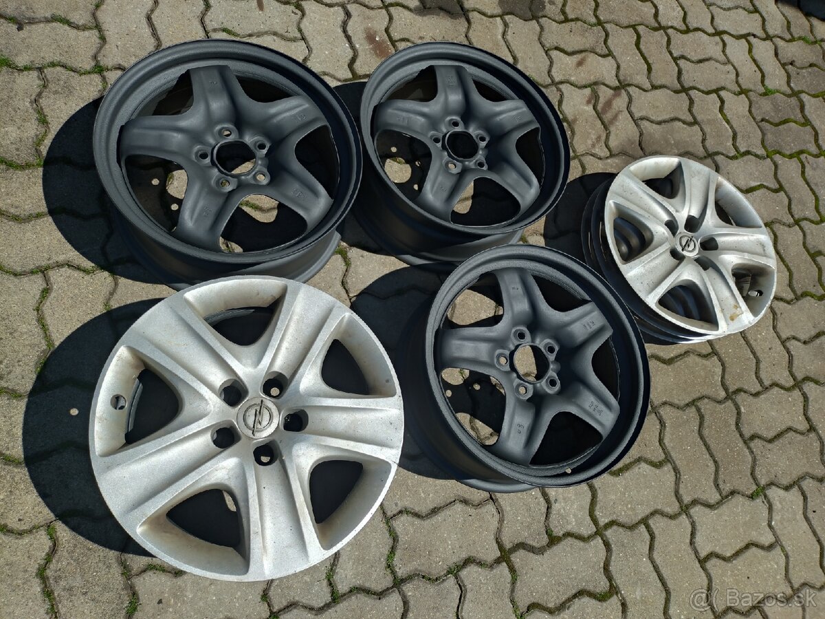 Plechové disky 5x120 R17 - 4