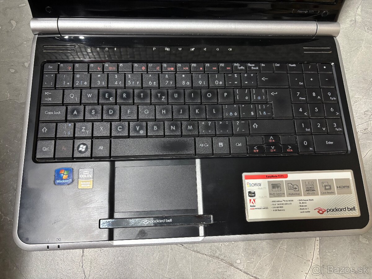 Notebook Packard Bell EasyNote TJ71 - 4