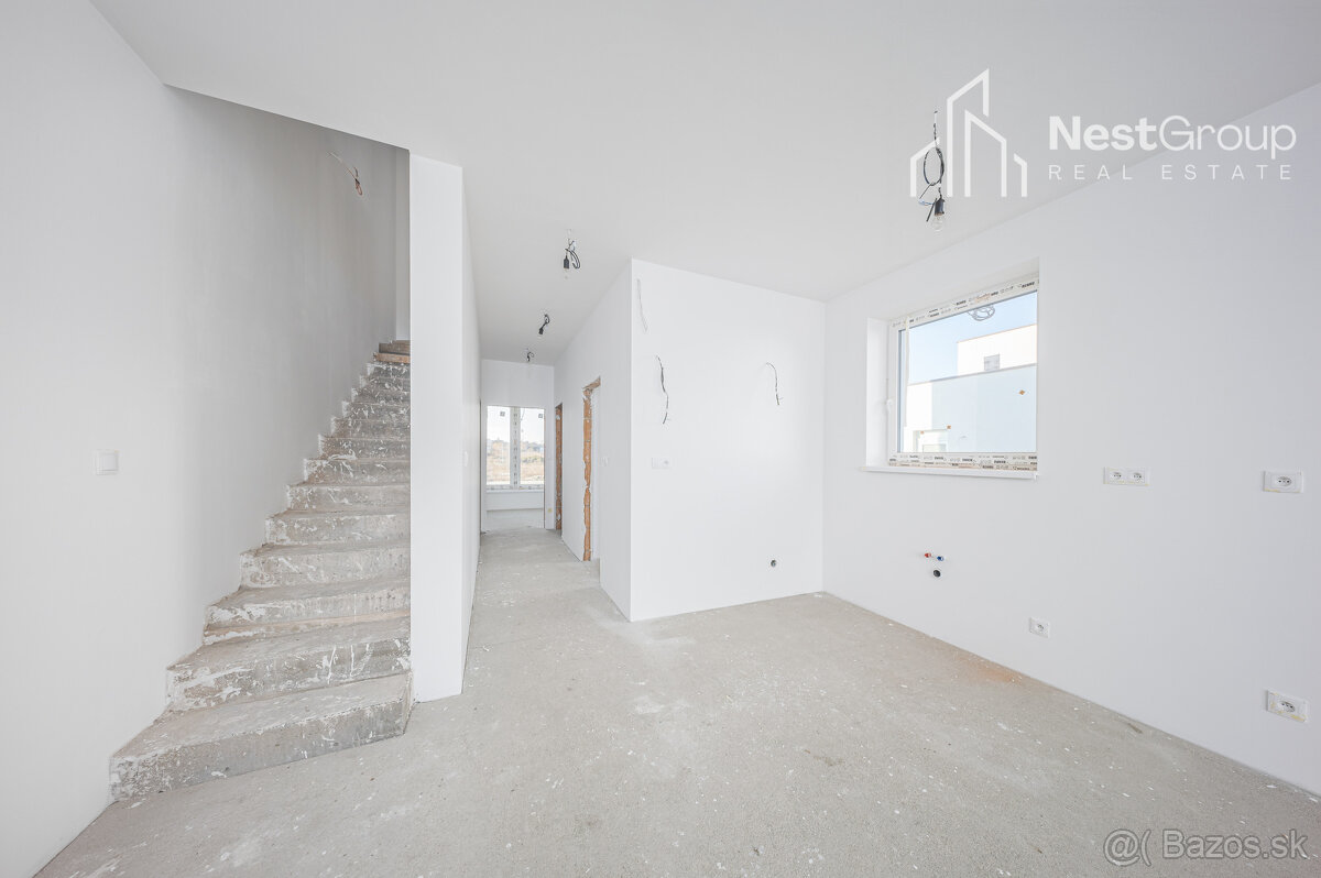 PREDAJ NOVOSTAVBA 4-IZBOVÝ BUNGALOV, POZEMOK 300 m2, HUBICE - 4