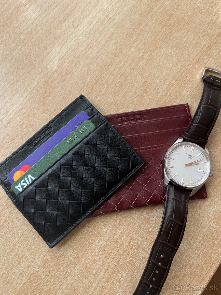 Púzdro na karty Bottega Veneta Peňaženka - 4