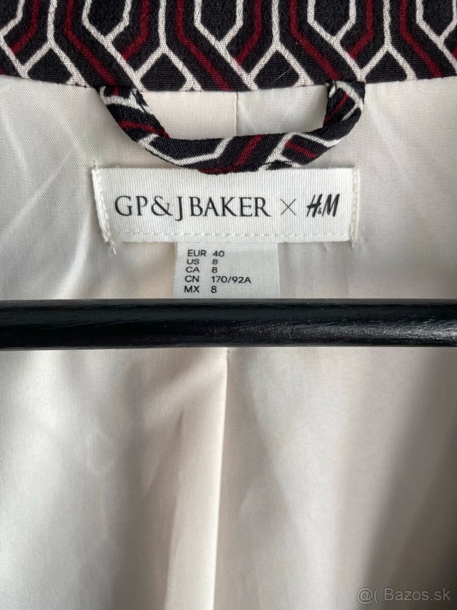 Krásne dámske sako GP&J X H&M -veľ. 42 - 4