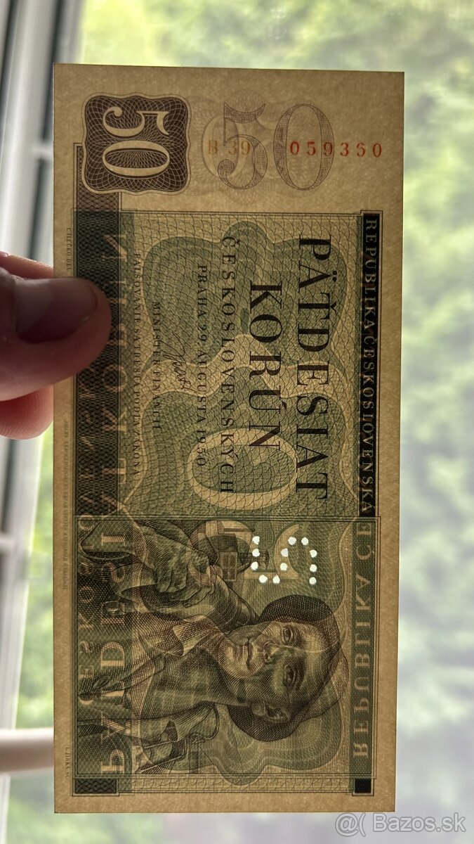 Bankovky ČSSR 1949-1950 UNC - 4