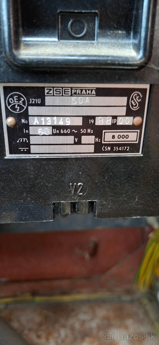 Predám starší elektrický antoníček / rozvádzač - 4