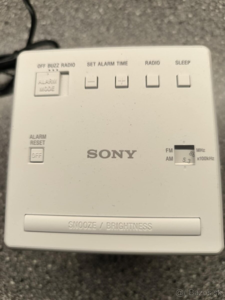 Rádio budík Sony - 4