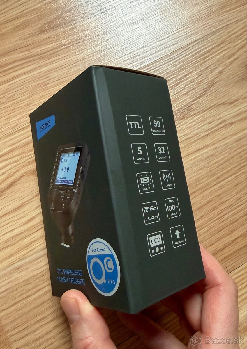 Neewer QPro (c) odpalovač blesku pre Canon - 4