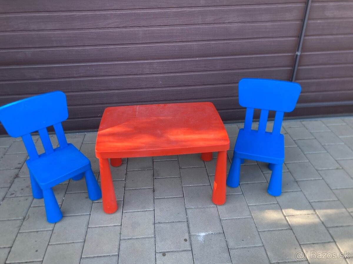 Ikea set stolík +stoličky - 4