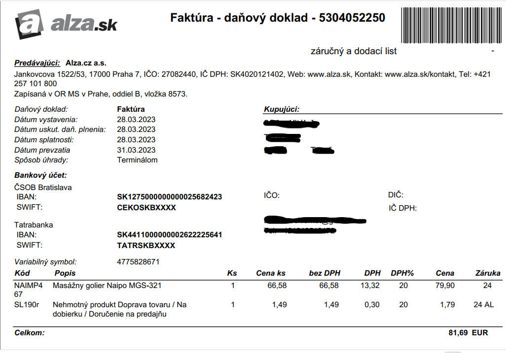 Masážny golier - 4