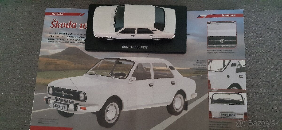 Hachette Škoda 105 L 1:24 - 4