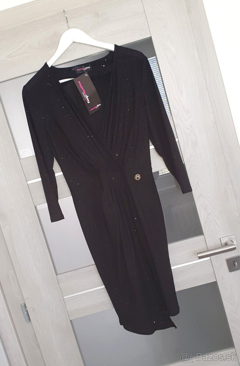 Nové krátke spoločenské šaty v.L - 4