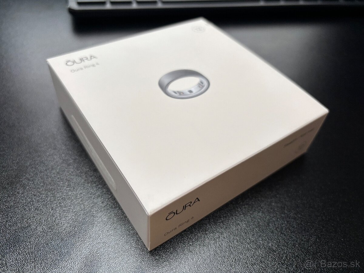 Oura Ring Gen 4 Stealth - úplne nový, čierny - 4