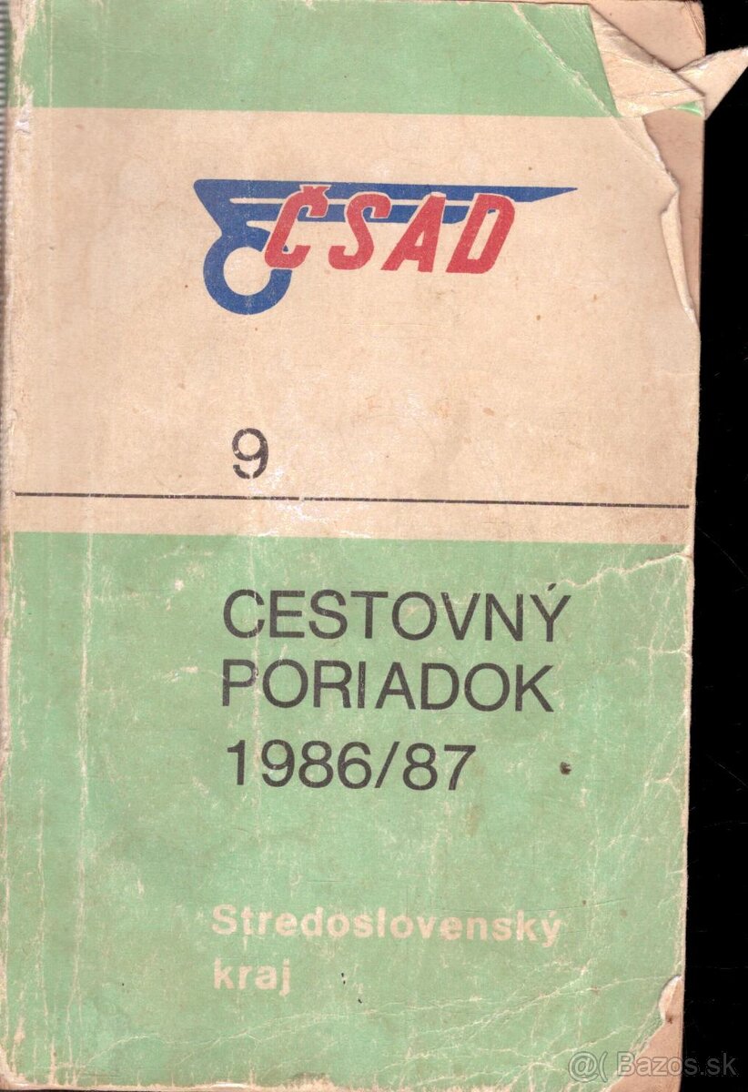 Kúpim cestovné poriadky ČSAD / SAD - 4