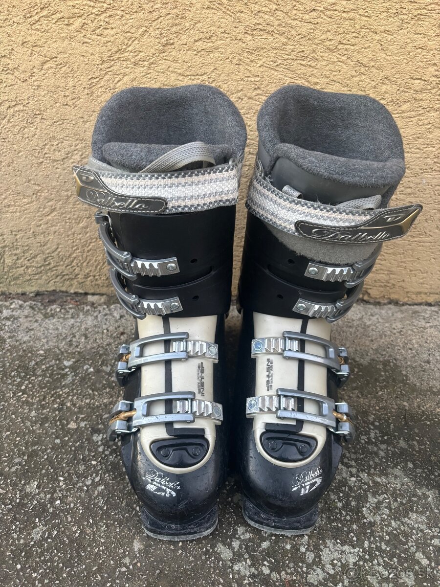 Dámske lyže s lyžiarkami - 4