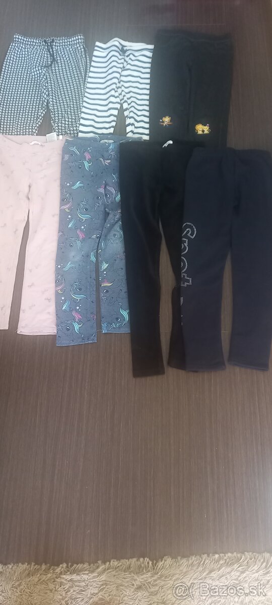 Nohavice, leginy, teplaky 134-140 - 4