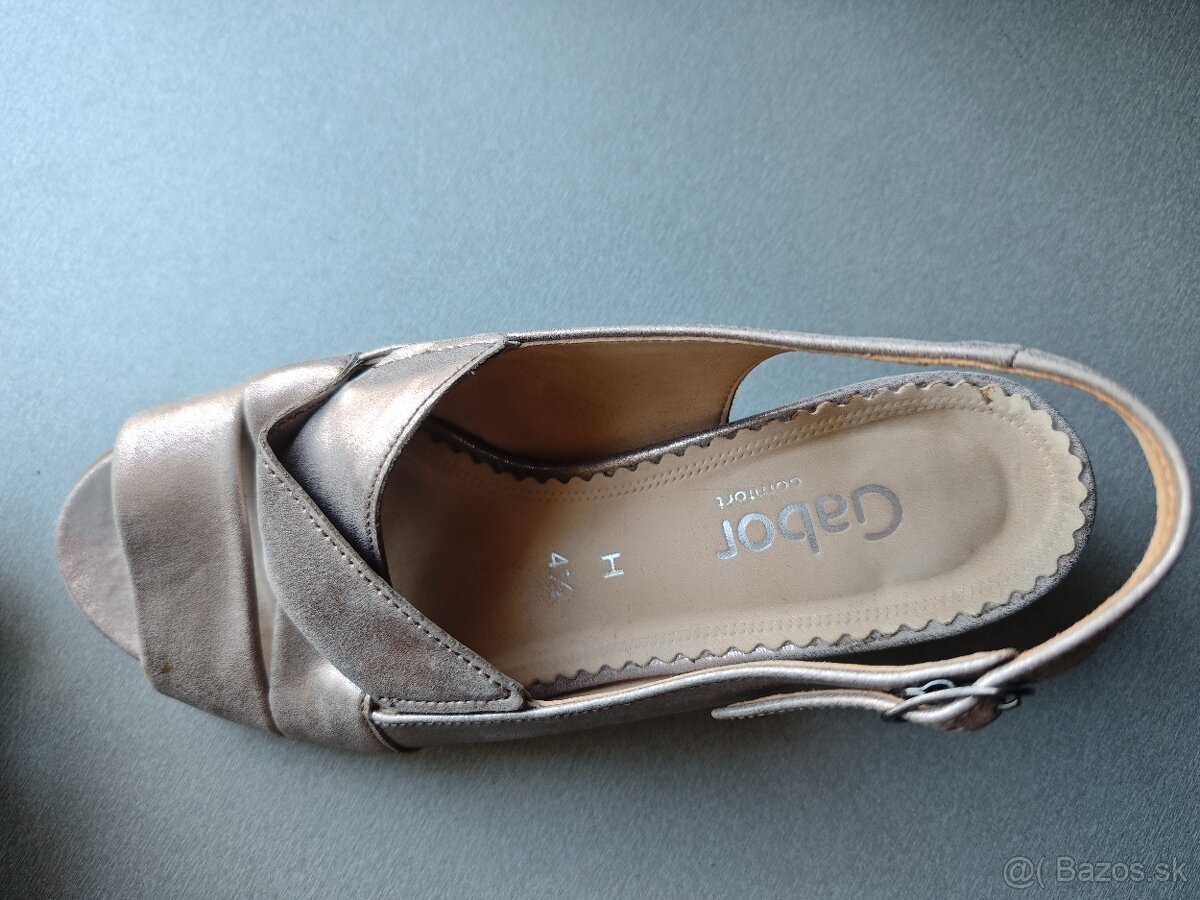 Dámske kožené sandále Gabor - 4