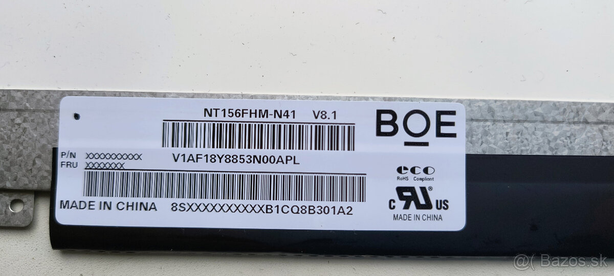 LCD display 15.6" Full HD 1920 x 1080 LED 30pin eDP Slim - 4