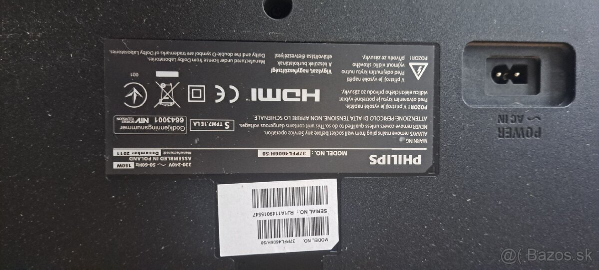 Predám TV 37" PHILIPS - 4