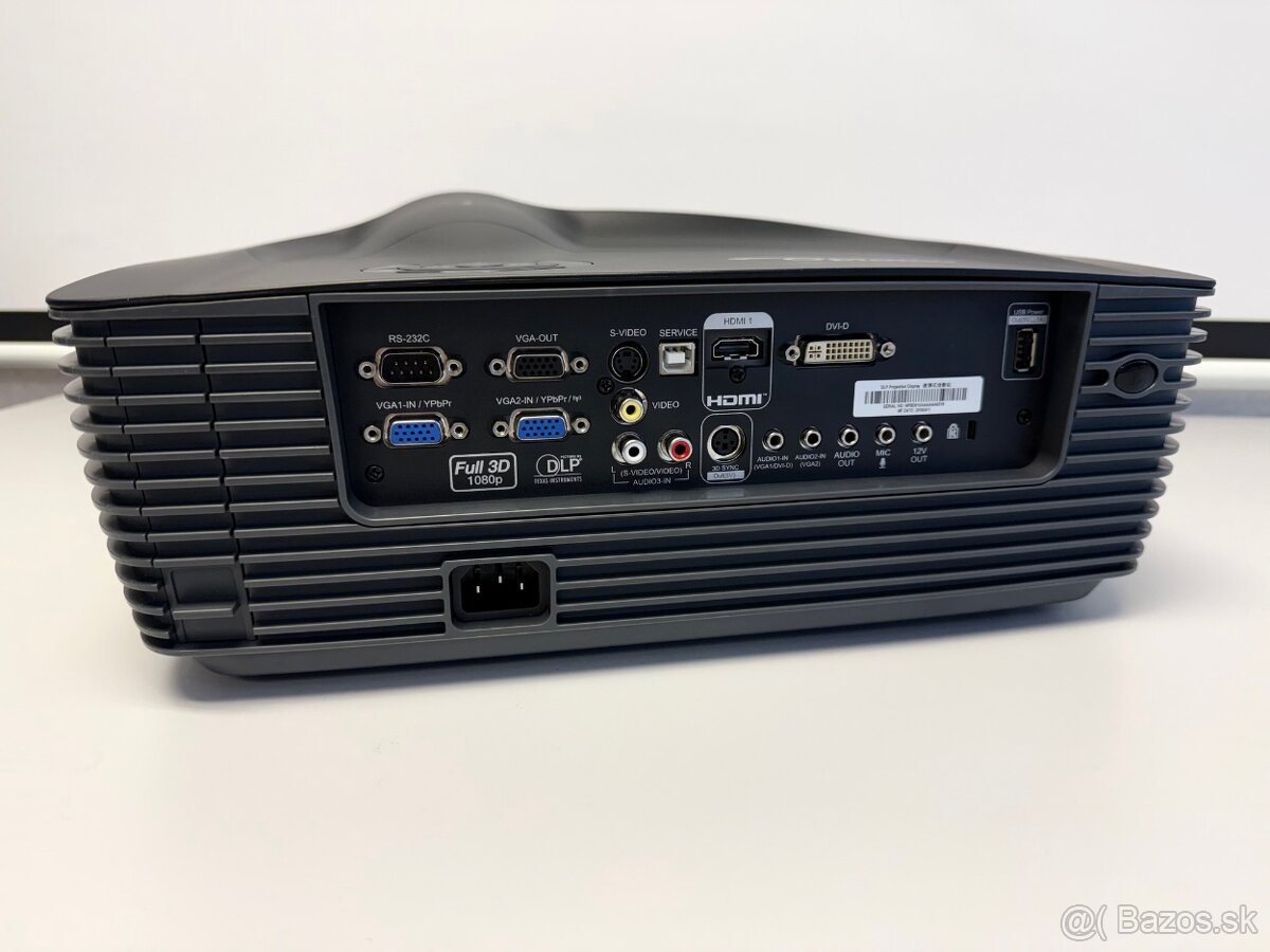 Optoma HD36 DLP 3D -3000ANSI, FullHD, 30 000:1, 92hod, 144Hz - 4