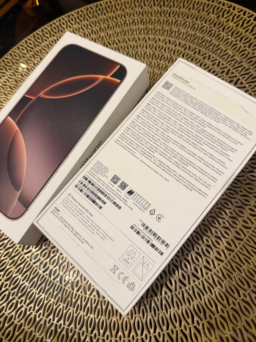 iphone 16 pro max 256gb ZLATÝ - 4