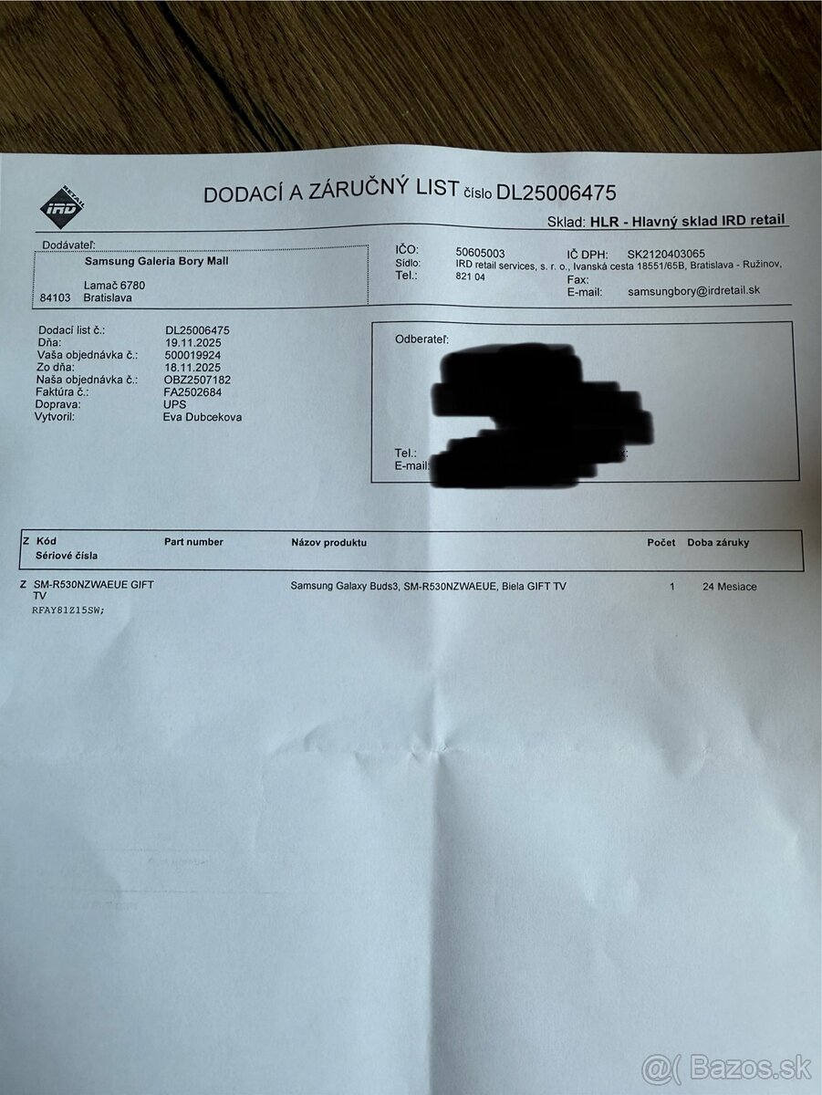 Samsung Galaxy Buds3, SM-R530NZWAEUE, Biela - 4