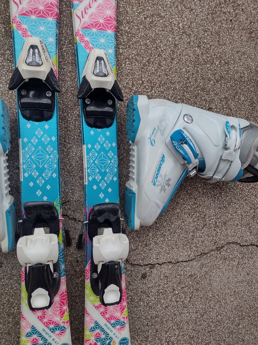 lyže 90cm,100cm - 4