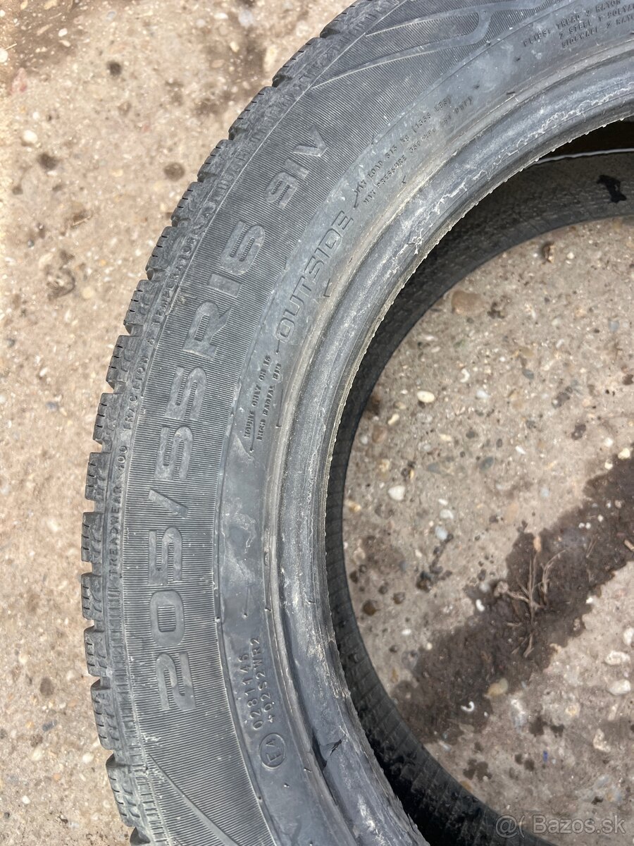 Predam zimne pneumatiky 205/55 R16 91V - 4
