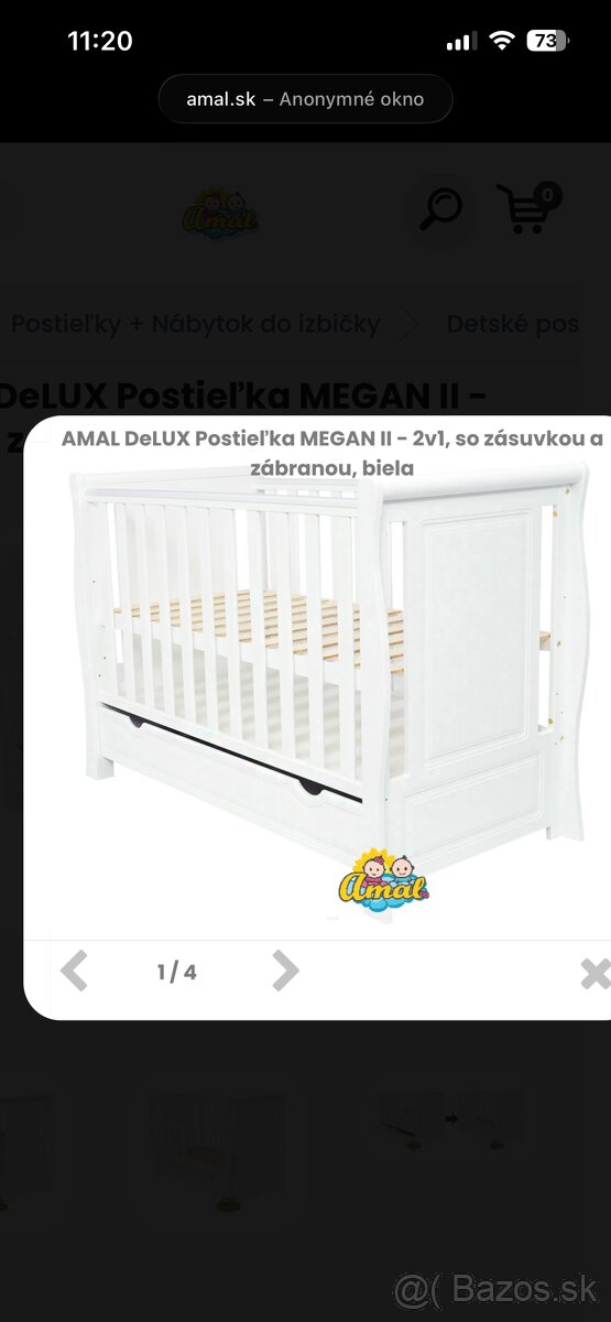 Multifunkčná detská postieľka - 4