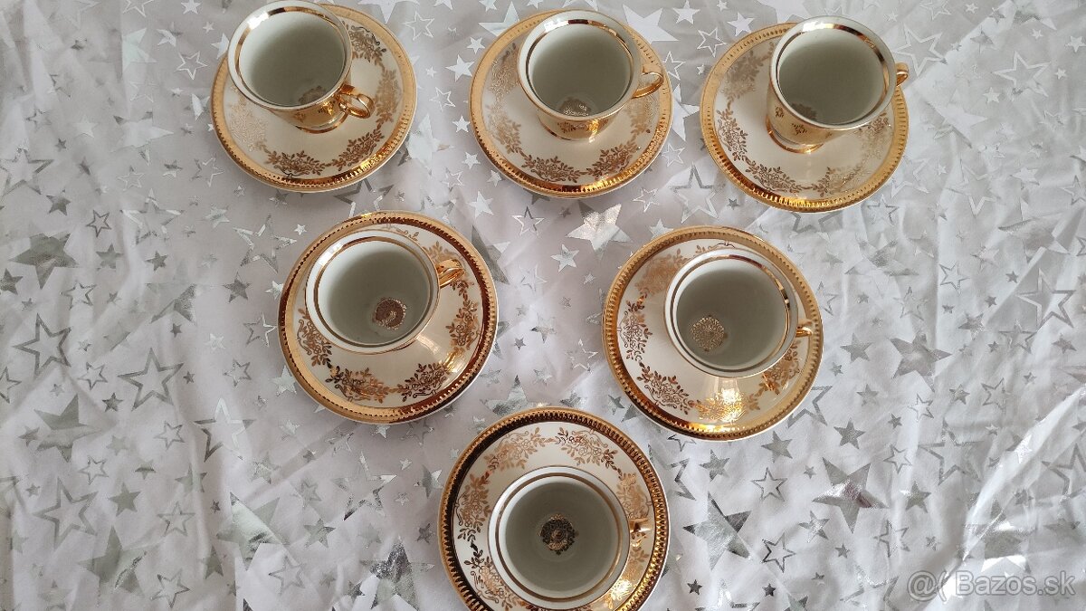 Šálky, sada, súprava - 4