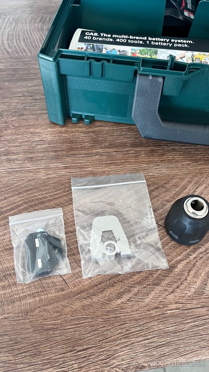 Skrutkovač AKU PowerMaxx BS 12 METABO - 4