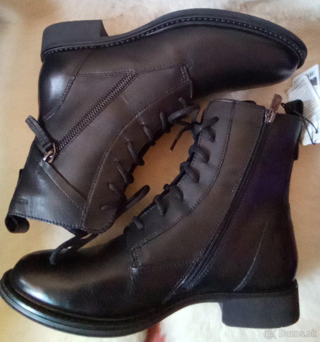 Lasocki Dámske Kožené Kotníkové Topánky Veľkosť 39 - 4