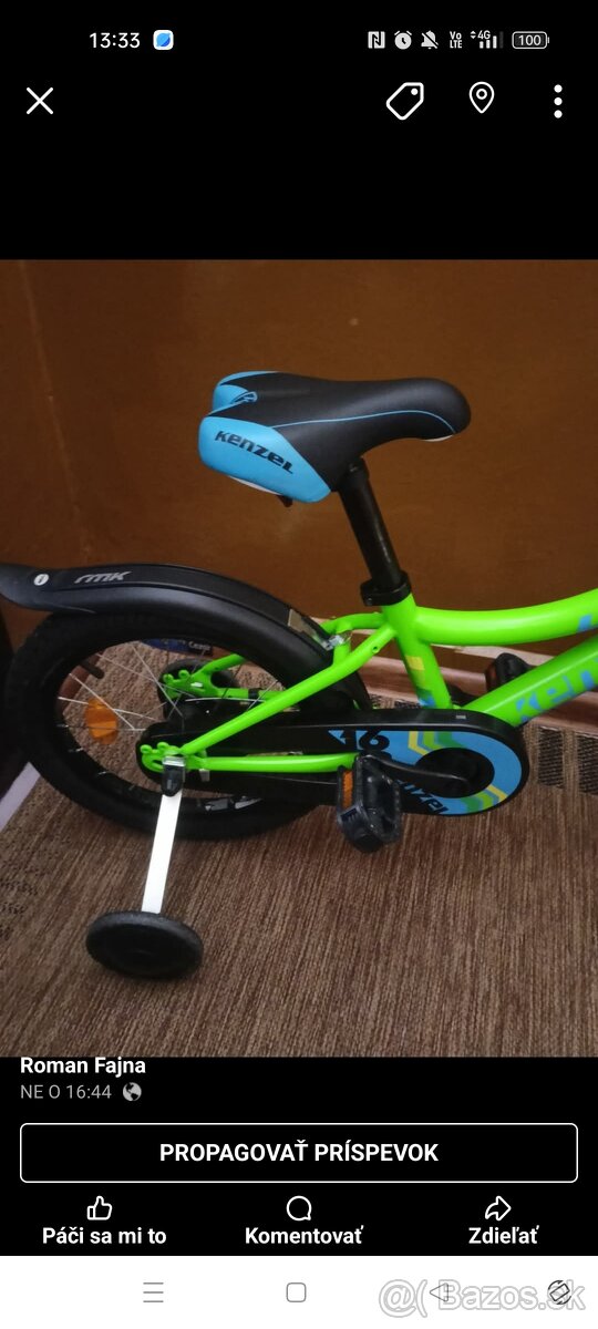 Napredaj kocik a bycikel 16 tka - 4