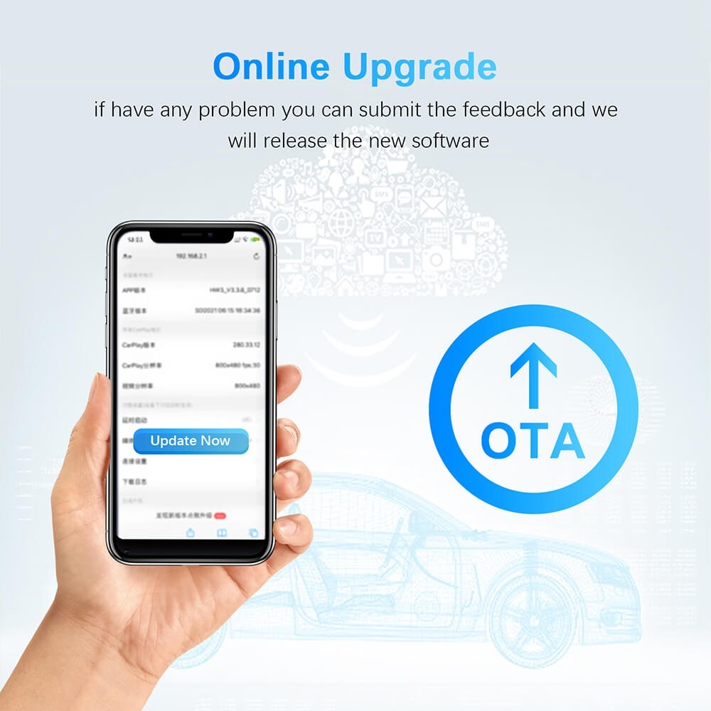 Bezdrôtový adaptér Mini Wireless CarPlay USB - 4