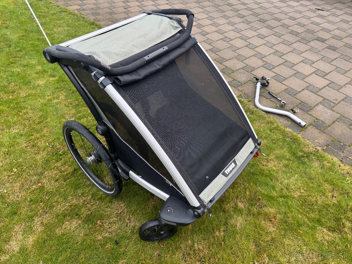 Predám cyklovozík THULE Chariot Lite 2 - 4