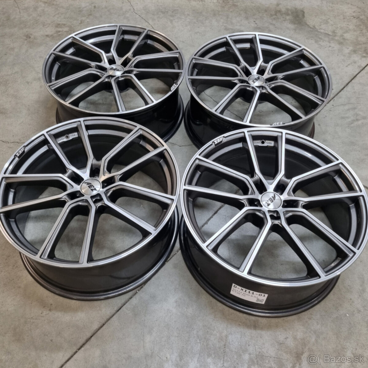 Hliníkové disky 5x112 R20 8J ET35 - 4