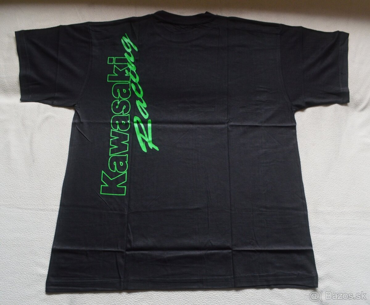 Kawasaki kvalitné tričko cierne - 4