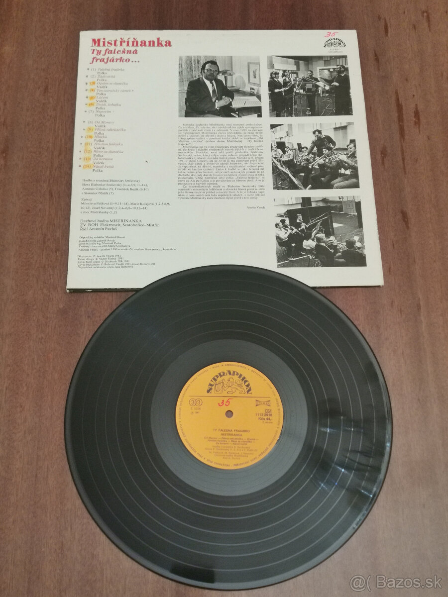 LP platne Ľudovky 2 - 4