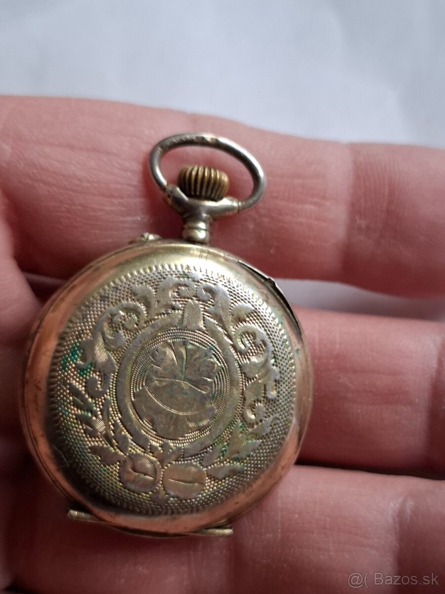 Vreckové hodinky 2 strieborné - 4