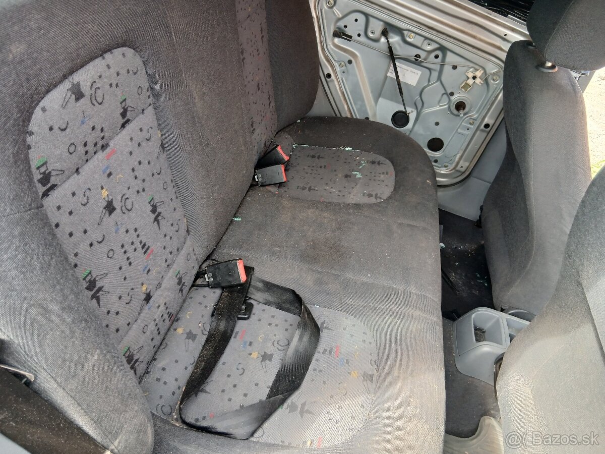 Fabia 1 combi sedačky predné,zadné - 4