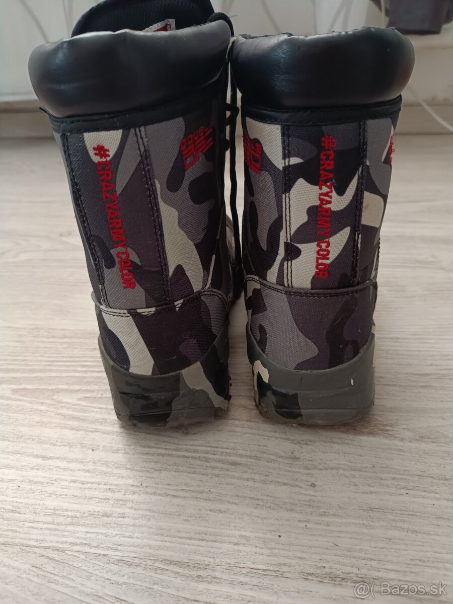 Taktické topánky Double red - 4