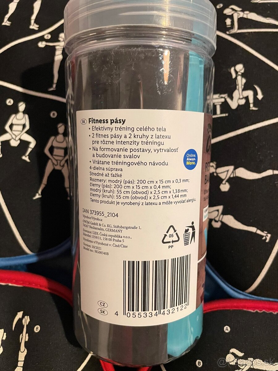 Fitness pomôcky pieskové závažia, expandery - 4