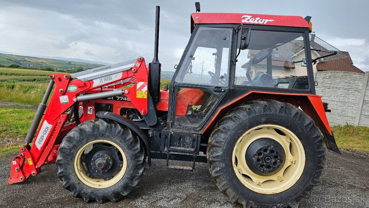 Zetor 7745 s tp( čeelny naakladacc) - 4
