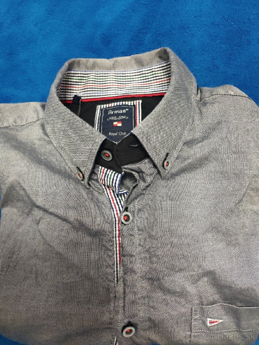 kvalitné bavlnené košele veľ. L - 4