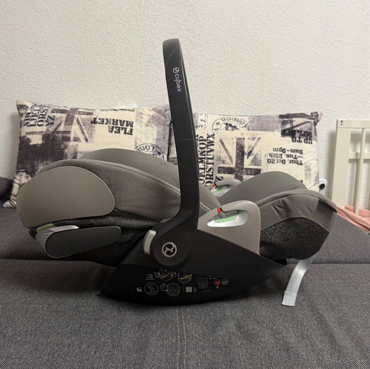 Vajíčko Cybex Cloud T i-Size (Cybex Platinum) - 4