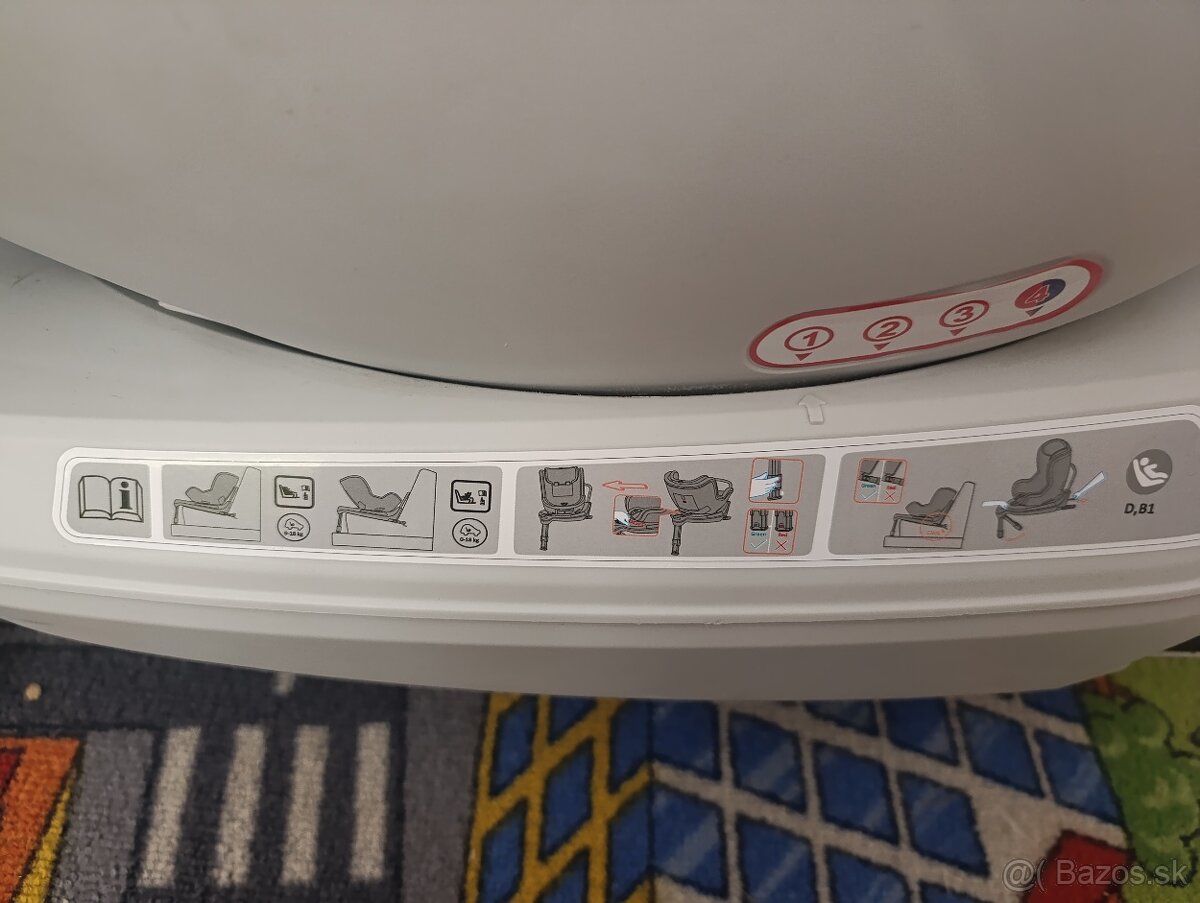 Autosedačka otočna Petite&Mars - 4