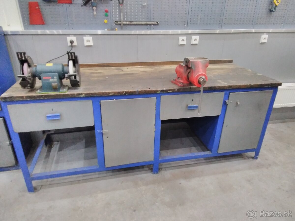Predám pracovný dielenský stôl - 4